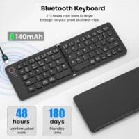 Folding- Pocket- Bluetooth -Keyboard