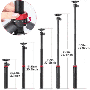 ulanzi-mt44-extendable-vlog-tripod-with-360-ball-head-black-color