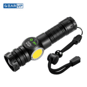 GearUP K60 flashlight rechargeable 800 lumens LED torch light Bangladesh