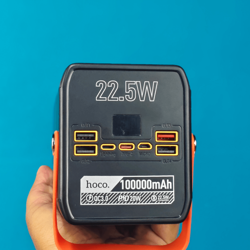 Hoco DB49 100000mAh Large Capacity Power Bank - Image 4
