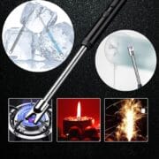 Type C rechargeable arc lighter USB electric windproof lighter Bangladesh