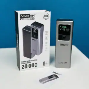 GearUP PB100 power bank 100W 20000mAh fast charging laptop power bank Bangladesh