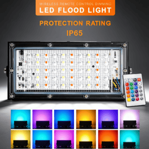 RGB LED flood light 50W waterproof color changing outdoor light Bangladesh